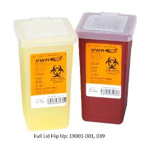 VWR® Sharps Container Systems, FlipUp Lid Style