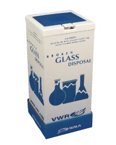 Benchtop Model F24653-0002 SP Bel-Art Cardboard Disposal Cartons for Glass; 8 x 8 x 10 in Pack of 12 