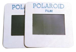 Polaroid Film Squares, Pair, 5 x 5 cm, Leica