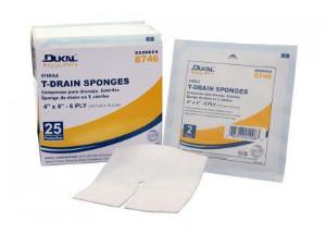Basic care T-drain sponge