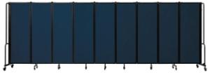 Room dividers (9-panel), blue