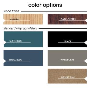 Color Options for Treatment Table