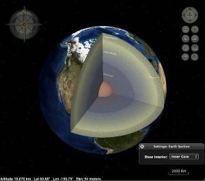 Layered Earth Geology Web