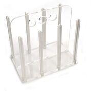 Petri Dish Rack for 90 mm Clear Acrylic