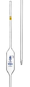 Pipette class A 100 ml yellow