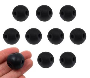 Four Hole Molecular Ball, Black