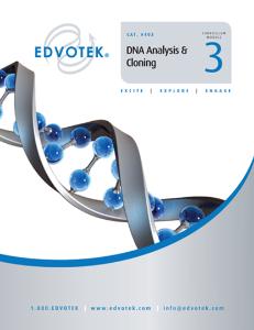 Module 3: DNA Analysis & Cloning