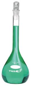 VWR® Volumetric Flasks with Glass Stoppers, Class B