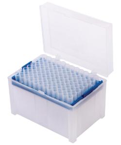 Pipette filter tips, low retention, racked, sterile
