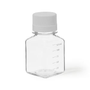 Sterile media bottles, PETG, 125 ml