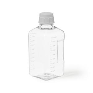 Sterile media bottles, PETG, 2000 ml