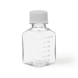 Sterile media bottles, PETG, 60 ml