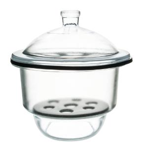 Desiccator with knob cover