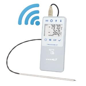 VWR® TraceableLIVE® Wi-Fi Data Logging ULT Freezer Thermometers with Remote Notification