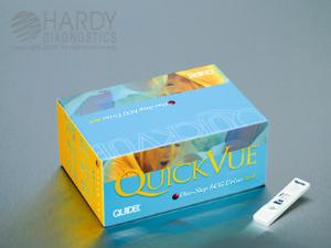Quidel QuickVue® One Step hCG Urine for Early Detection of Pregnancy, Hardy Diagnostics