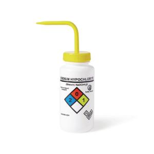 UN370059 UniSafe sodium hypochlorite vented wash bottle LDPE