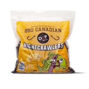 Canadian night crawlers bag of 250
