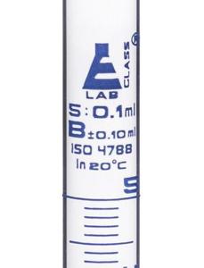 5 ml glass graduated cylinder