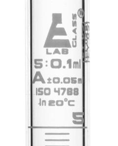 5 ml glass graduated cylinder