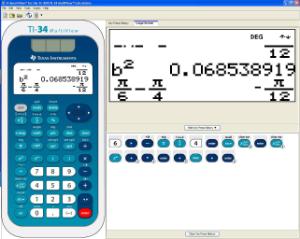 TI-30X/TI-34 Multiview Emulator (Downloadable)