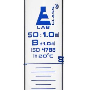 50 ml glass graduated cylinder