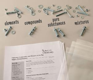 Ward's® Chemistry Elements, Compounds, and Mixtures In The Bag Inquiry Demonstration