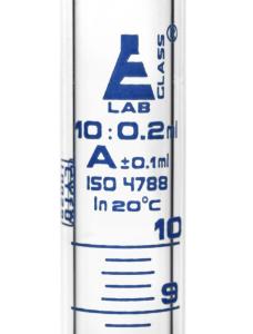 10 ml glass graduated cylinder