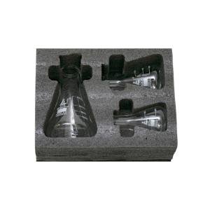 Flask narrow neck set 50, 100, 250 ml