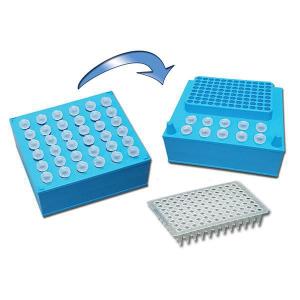 Microtube and PCR plate cooler