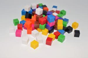 Gram cube centimeter 10 colors pk100