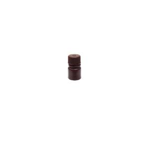 Reagent bottles, narrow mouth, HDPE, amber, 8 ml