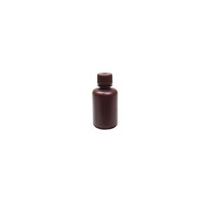 Reagent bottles, narrow mouth, HDPE, amber, 60 ml