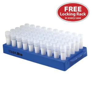 Cryotube locking rack