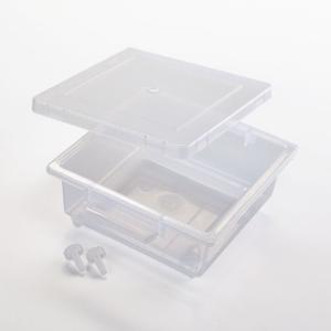 Staining Tray with lid, Apet plastic.. Life Science Products