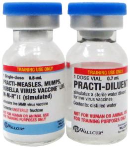 Wallcur® PRACTI-Labeled Vials