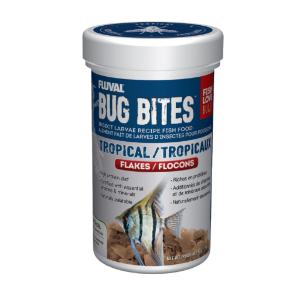 Fluval bug bites tropical flakes