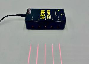 LED laser ray box