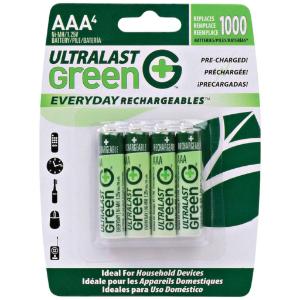 Ultralast green rechargable batteries