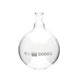 Boiling flask, flat bottom, ground joint, 3000 ml