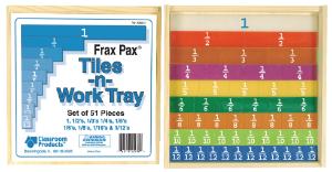 Rainbow Fractions® Tiles -n- Work Tray