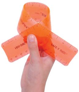 Ultra-Flex SAFE-T Ruler® 12"/30 cm