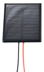 Solar Cell with Wires