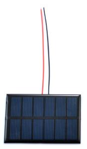 Solar Cell with Wires