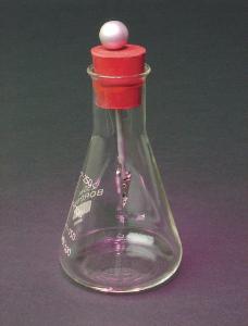 Flask form electroscope