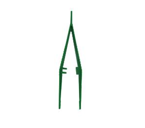 Disposable plastic tweezers, non-sterilized, 15 cm