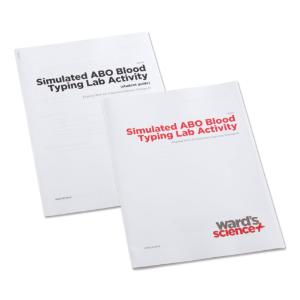 Simulated ABO Blood Typing Kit