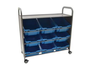 Gratnells Callero Plus Tilted Tray Cart