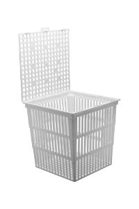Test tube basket with cover