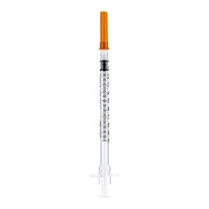 Allergy syringe tray