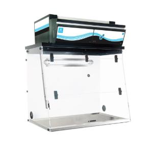 Airflow 391 laminar flow hood with stainless steel work surface